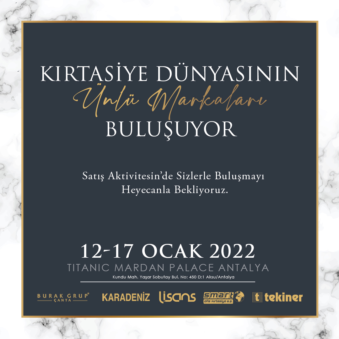 Kırtasiye Dünyasının Ünlü Markaları Buluşuyor!