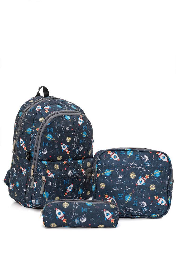 Cambridge Polo Club 3'lü Set İlkokul Çantası 301 301
