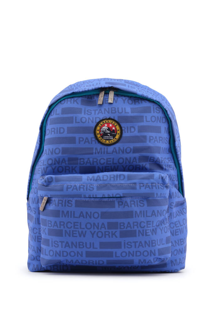 Cambridge Polo Club Cities II Ön Cepli Unisex Sırt Çantası MOR MOR