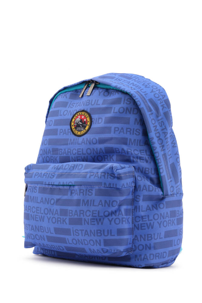 Cambridge Polo Club Cities II Ön Cepli Unisex Sırt Çantası MOR MOR