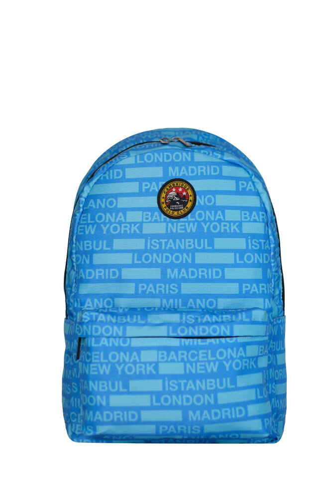 Cambridge Polo Club Cities Ön Bölmeli Unisex Sırt Çantası Lacivert Lacivert