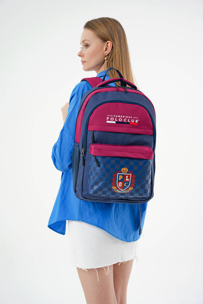 Cambridge Polo Club Çok Amaçlı Unisex Sırt Çantası Lacivert Lacivert