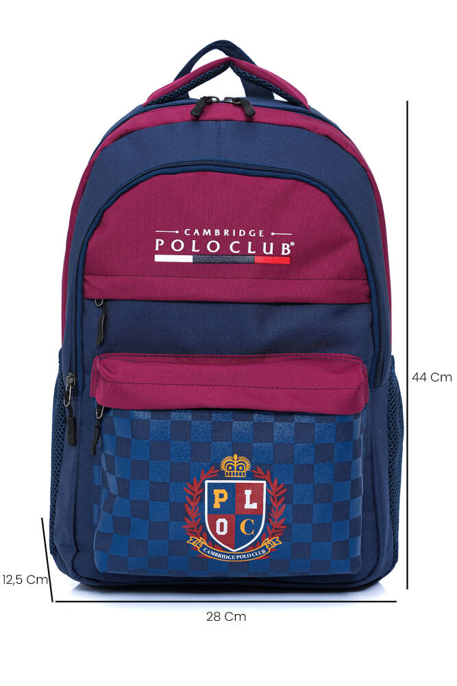 Cambridge Polo Club Çok Amaçlı Unisex Sırt Çantası Lacivert Lacivert