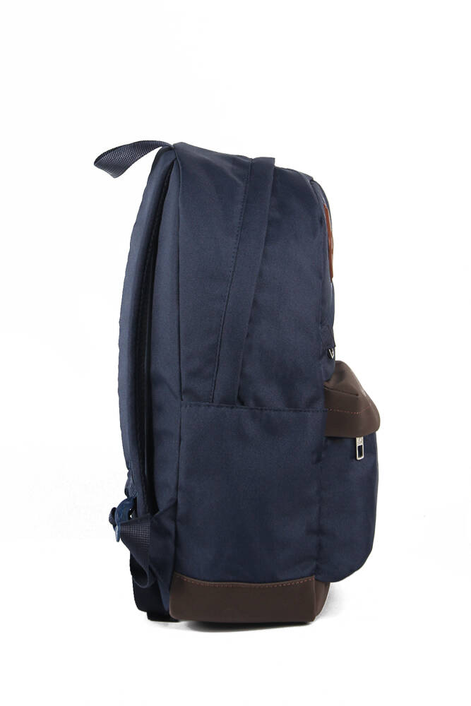 Cambridge Polo Club Creative Üç Bölmeli Unisex Çocuk İlkokul Çantası Lacivert Lacivert