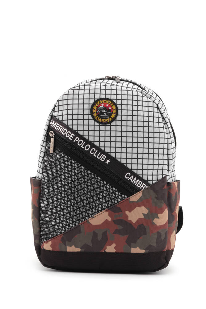 Cambridge Polo Club Kamuflaj Laptop Bölemli Unisex Sırt Çantası KAMUFLAJ KAMUFLAJ