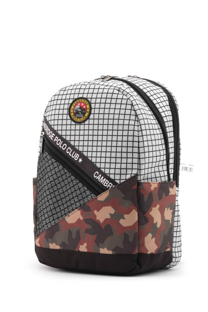 Cambridge Polo Club Kamuflaj Laptop Bölemli Unisex Sırt Çantası KAMUFLAJ KAMUFLAJ