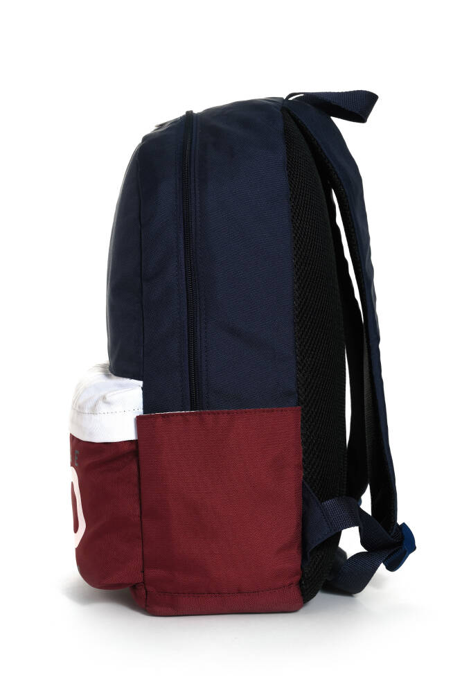 Cambridge Polo Club Preppy Tek Ana Bölmeli Unisex Sırt Çantası Lacivert Lacivert