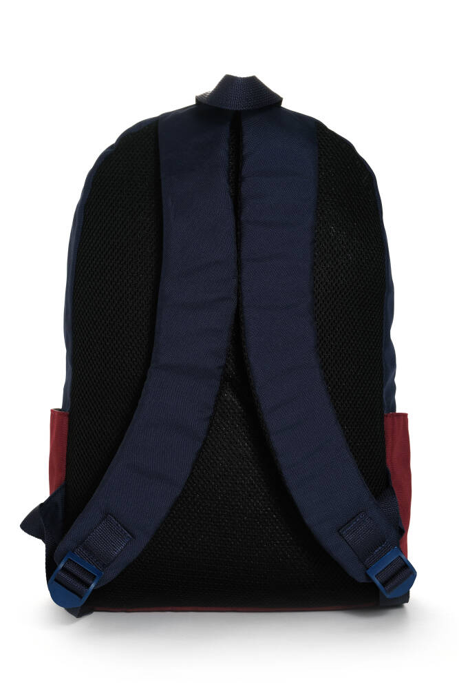 Cambridge Polo Club Preppy Tek Ana Bölmeli Unisex Sırt Çantası Lacivert Lacivert