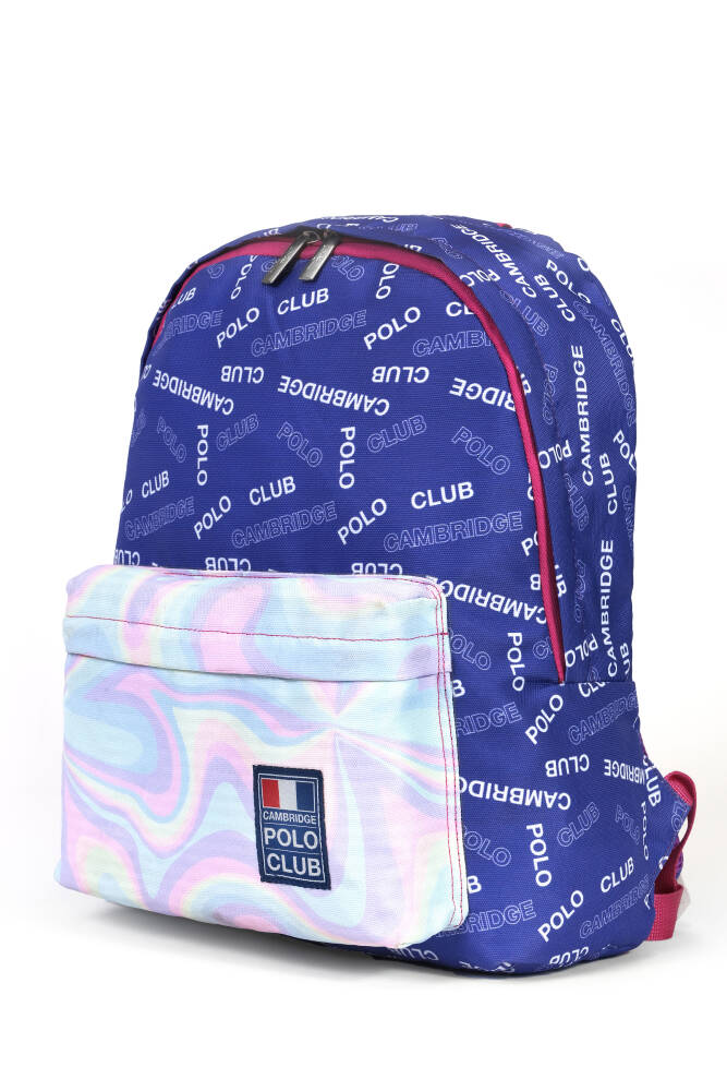 Cambridge Polo Club Rococo Ön Bölmeli Unisex Çocuk İlkokul Çantası MOR MOR
