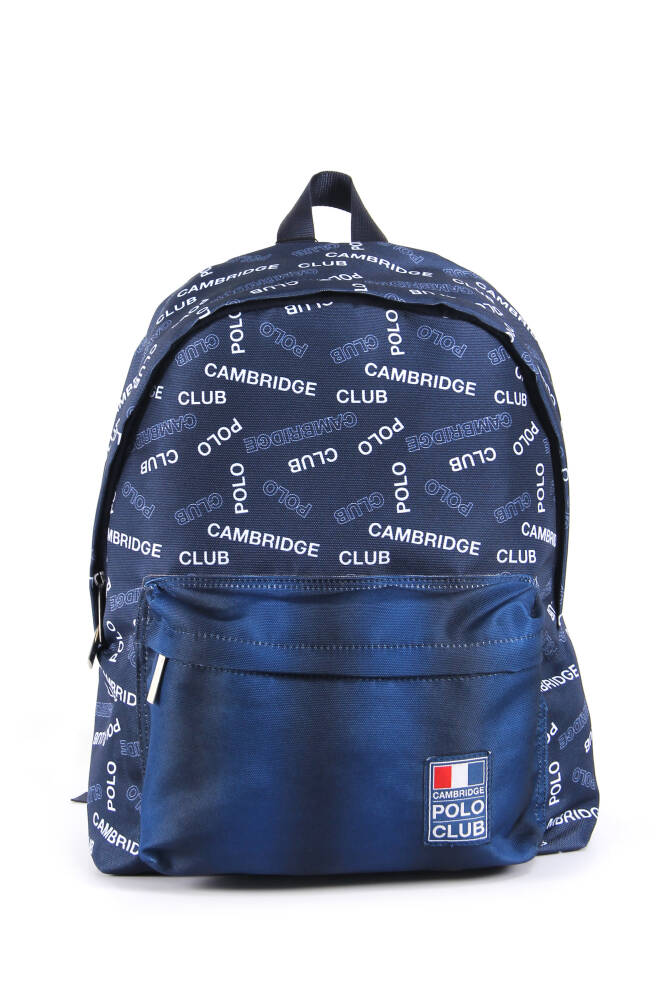 Cambridge Polo Club Rococo Ön Bölmeli Unisex Çocuk İlkokul Çantası Lacivert Lacivert