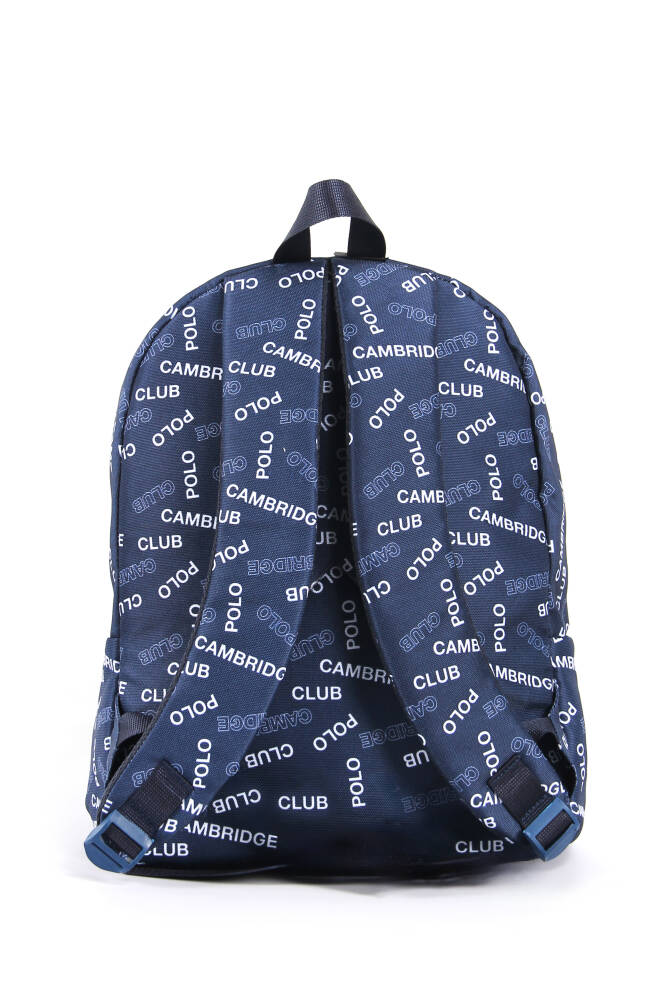 Cambridge Polo Club Rococo Ön Bölmeli Unisex Çocuk İlkokul Çantası Lacivert Lacivert