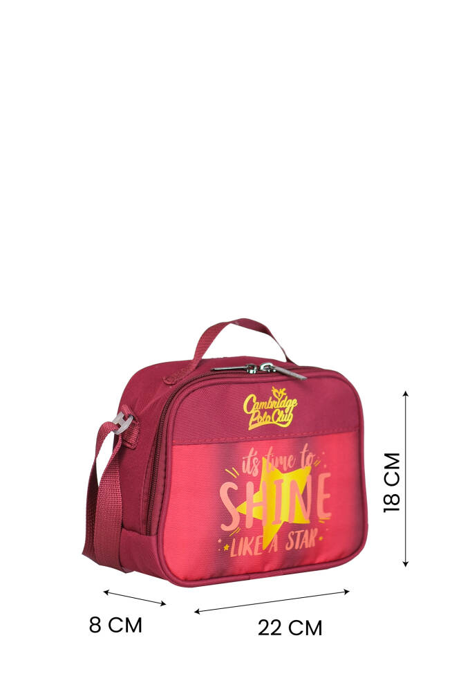 Cambridge Polo Club Star Unisex Çocuk Beslenme Çantası BORDO BORDO