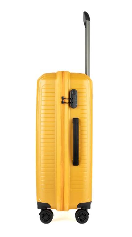 Tgn Pp Kırılmaz Valiz Seti 4TN728 Yellow Yellow