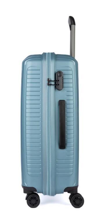 Tgn Pp Kırılmaz Valiz Seti 4TN728 Stone Blue Stone Blue