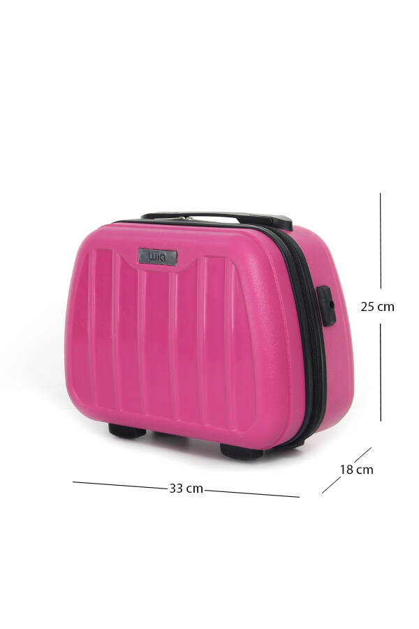 Wia Petek Seyahat Makyaj Çantası Pembe Pembe